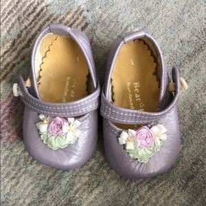 Bear-lerina Lavender Leather Shoes